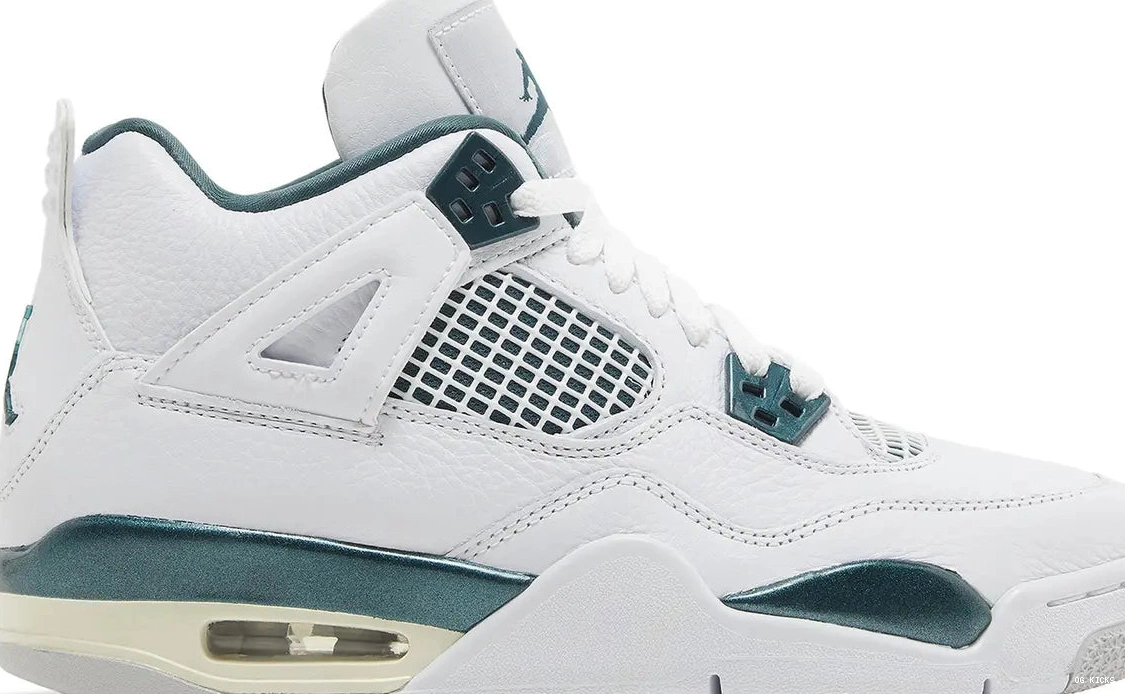 Oxidized GS Green Jordan 4 Retro 0527